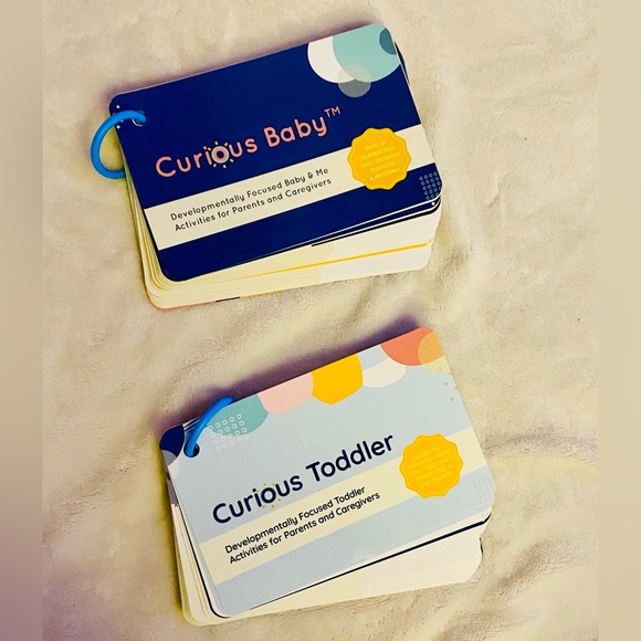 Curious Baby & Curious Toddler Activity Cards Bundle - Picture 1 of 12